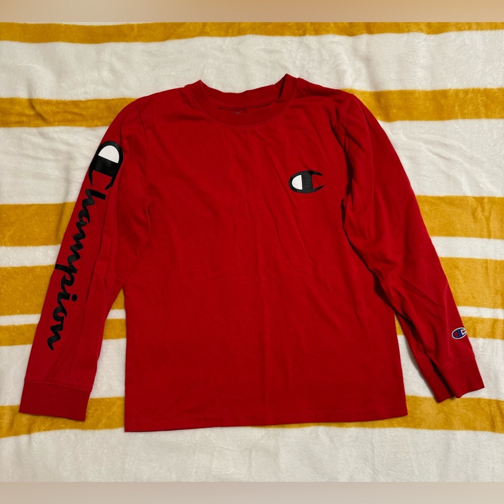 Champion brand Boys size Medium long sleeve shirt